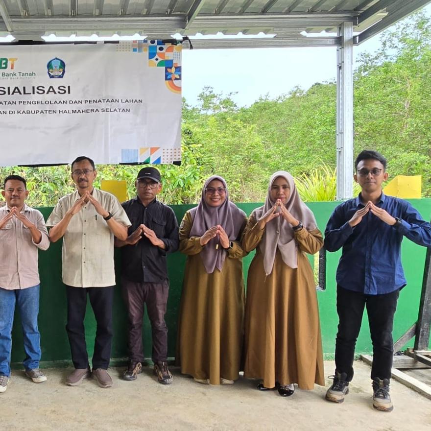 Sosialisasi Bank Tanah Digelar di Amasing Kota Utara, Masyarakat Didorong Kelola Lahan Produktif